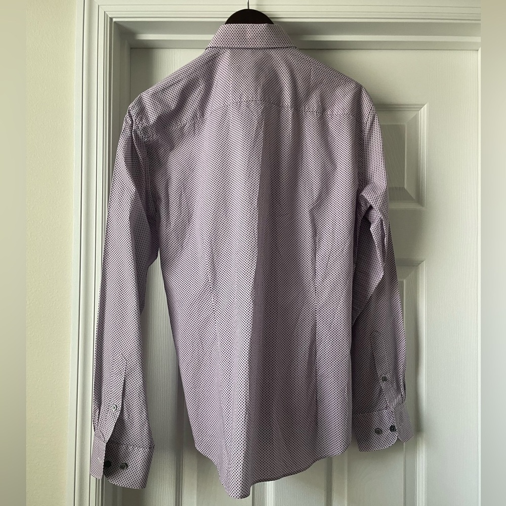 Bugatchi shaped fit dress shirt - Picture 5 of 7